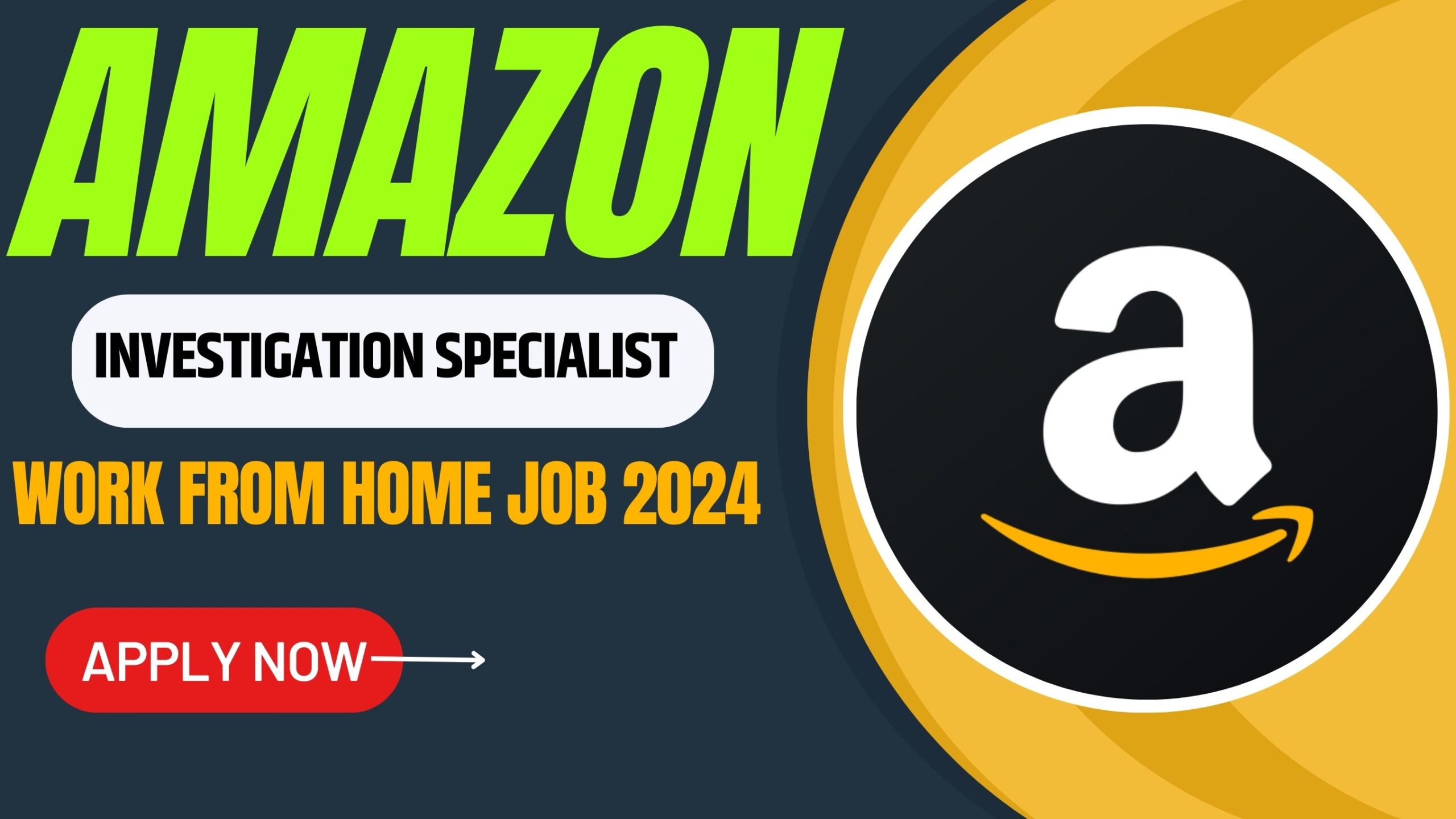 Amazon Work From Home Job 2024 SBJ HUB JOBS