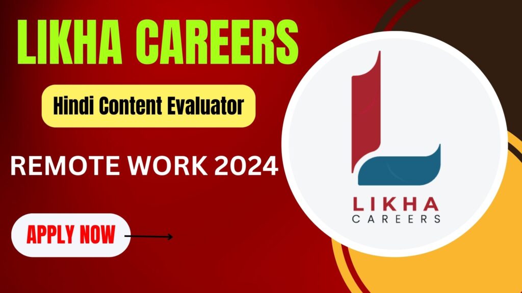 Hindi Content Evaluator Work From Home 2024 SBJ HUB JOBS