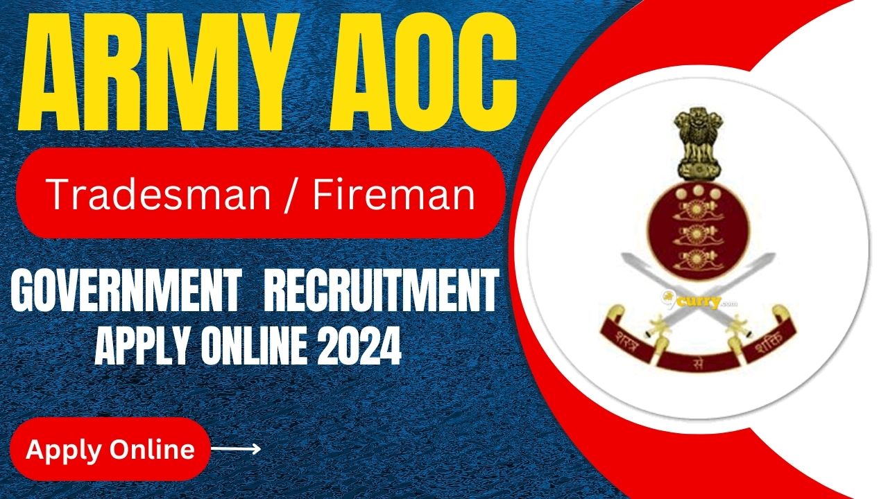 Army Ordnance Corps Vacancy 2024